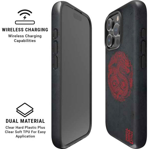 Red Dragon iPhone 16 Pro Magsafe Impact Case